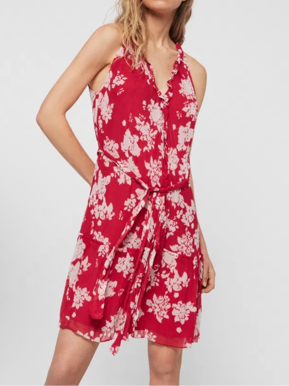 AllSaints Maisie Lea Dress Size Medium